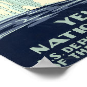 Poster Parc national de Yellowstone (Coin)