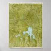 Poster Parc national de Yellowstone (Devant)