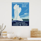 Poster Parc national de Yellowstone (Cuisine)