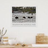 Poster Parc national de Yellowstone (Cuisine)