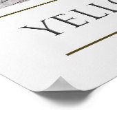 Poster Parc national de Yellowstone (Coin)