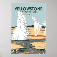 Parc national de Yellowstone Bassin de Norris Geys