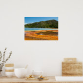 Poster Parc national de Yellowstone Grand Prismatic Sprin (Cuisine)