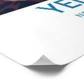 Poster Parc national de Yellowstone Wyoming et Montana (Coin)