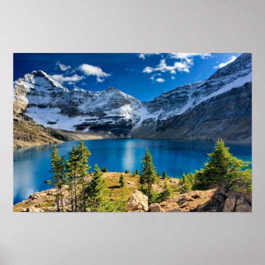 Poster Parc national de Yoho, Colombie-Britannique (Devant)