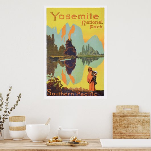 Poster Parc national de Yosemite (Cuisine)