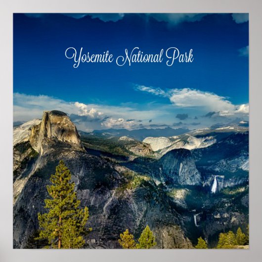 Poster Parc national de Yosemite (Devant)