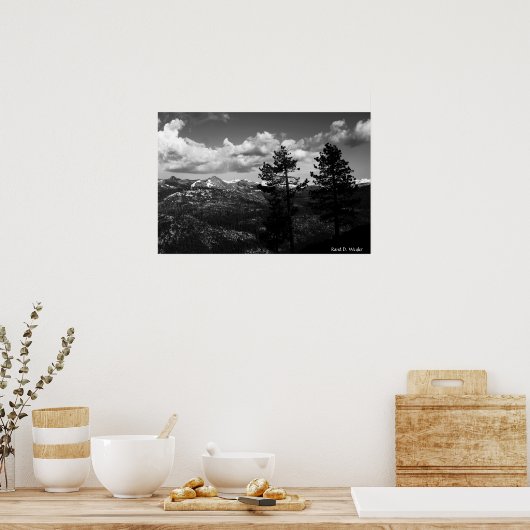 Poster Parc national de Yosemite (Cuisine)