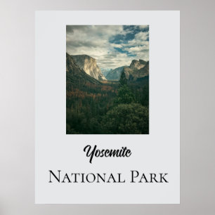 Poster Parc national de Yosemite