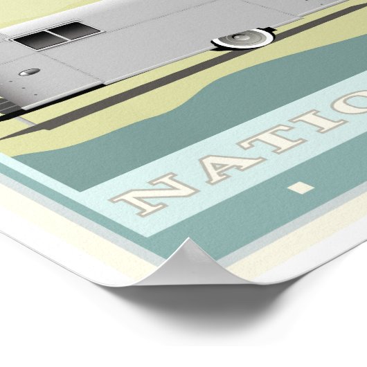 Poster Parc national de Yosemite (Coin)