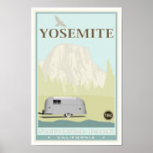 Poster Parc national de Yosemite (Devant)