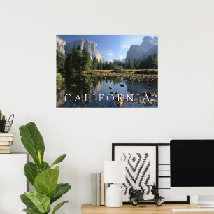 Poster Parc national de Yosemite   Californie