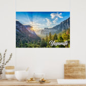 Poster Parc national de Yosemite, Californie, États-Unis (Cuisine)