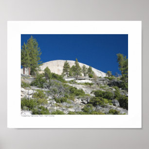 Poster Parc national de Yosemite - demi de dôme