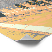 Poster Parc national de Yosemite Équitation Équitation Vo (Coin)