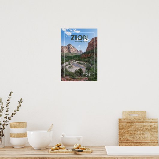 Poster Parc national de Zion (Cuisine)