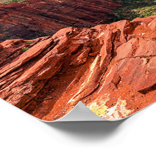 Poster Parc national de Zion (Coin)