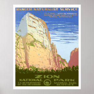 Poster Parc national de Zion
