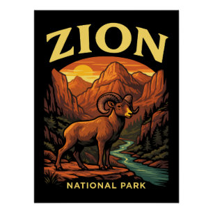 Poster Parc national de Zion
