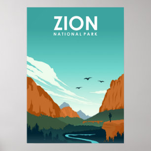 Poster Parc national de Zion