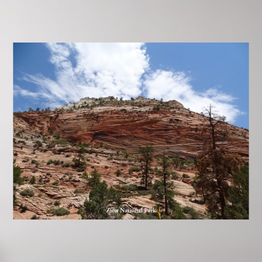 Poster Parc national de Zion (Devant)