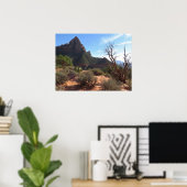 Poster Parc national de Zion (Bureau à domicile)