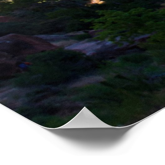 Poster Parc national de Zion - Utah (Coin)