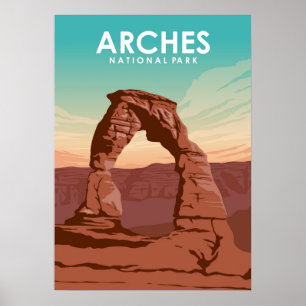 Poster Parc national des Arches