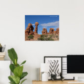 Poster Parc national des Arches (Bureau à domicile)