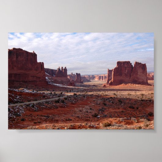 Poster Parc national des Arches (Devant)