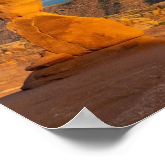 Poster Parc national des Arches MOAB Utah (Coin)