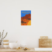 Poster Parc national des Arches Utah Park Avenue Trail (Cuisine)