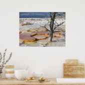 Poster Parc national des Canaries Springs Yellowstone (Cuisine)