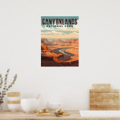 Poster Parc national des Canyonlands (Cuisine)