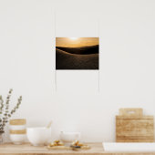 Poster Parc national des dunes de sable blanc (Cuisine)