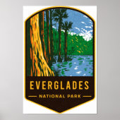 Poster Parc national des Everglades (Devant)