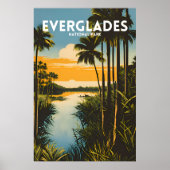 Poster Parc national des Everglades (Devant)