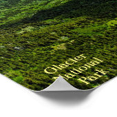 Poster Parc national des Glaciers (Coin)