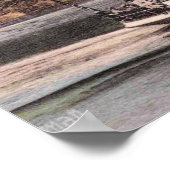 Poster Parc national des Glaciers, Lac St Marys, Bateau, (Coin)