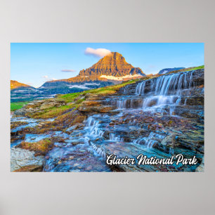 Poster Parc national des Glaciers, Montana