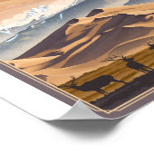 Poster Parc national des Great Sand Dunes Litho (Coin)