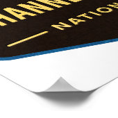 Poster Parc national des îles Channel (Coin)