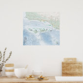 Poster Parc national des îles Channel (Cuisine)