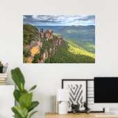 Poster Parc national des montagnes bleues, Australie (Bureau à domicile)