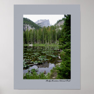 Poster Parc national des Rocheuses