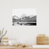 Poster Parc national des Rocheuses (Cuisine)