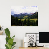 Poster Parc national des Rocheuses Imprimer (Bureau à domicile)