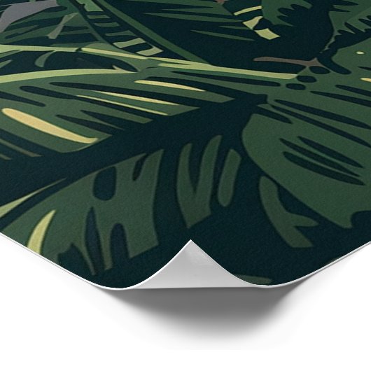 Poster Parc national des sources chaudes Arkansas Retro (Coin)