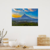 Poster Parc national des Virunga, RD Congo - Volcan (Cuisine)