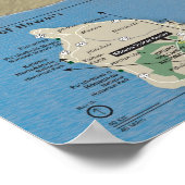 Poster Parc national des volcans d'Hawaï (Coin)